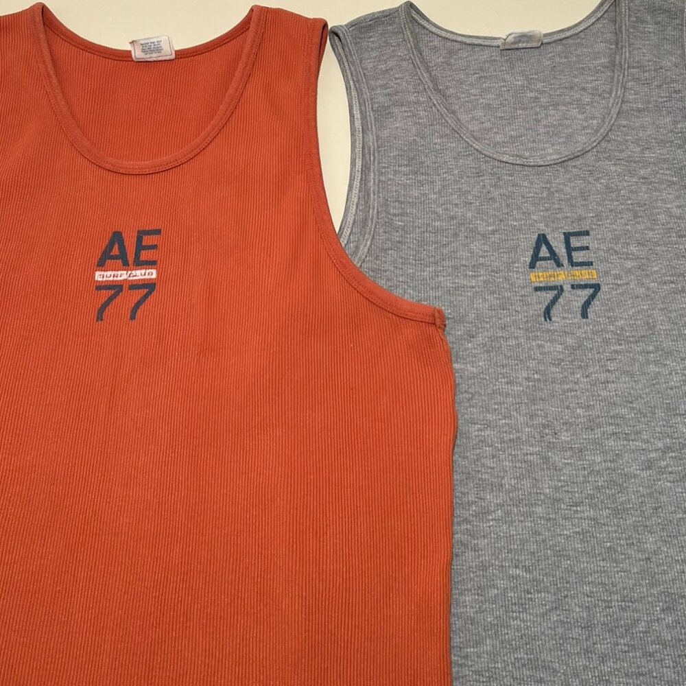 American Eagle Pair Men's Vintage Tank Tops